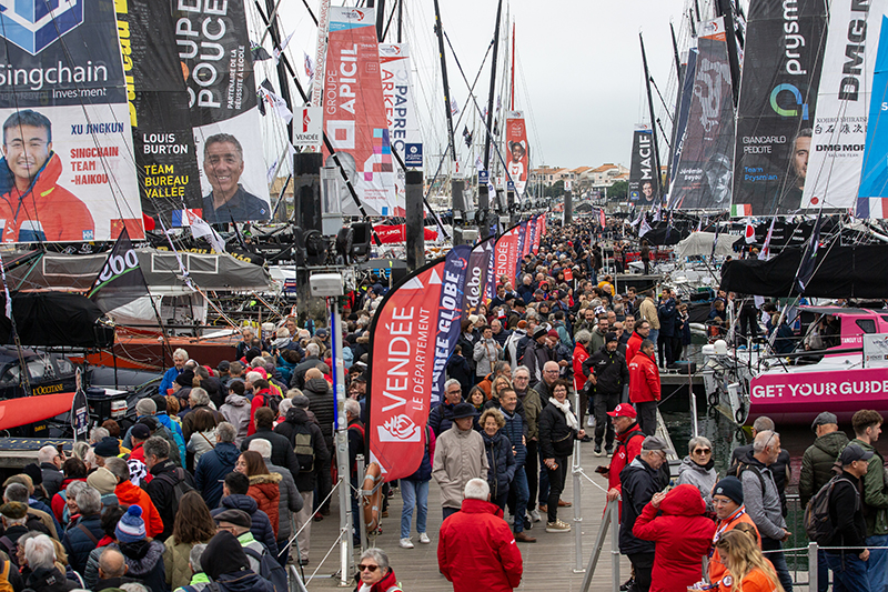 ponton vendée-globe 2024